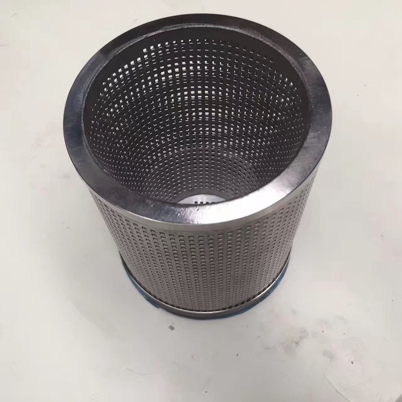 Stainless steel wire mesh cylinder filter strainer