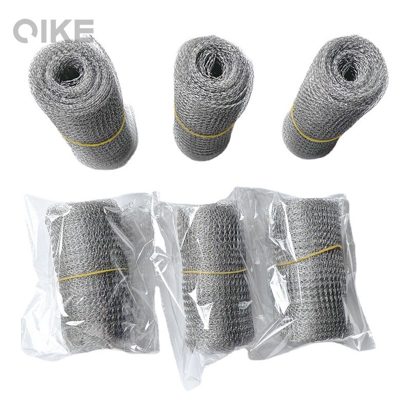 Nickel Wire Mesh Knitted woven Wire Mesh for chemical/electron/battery Gas liquid Foam separator wire mesh