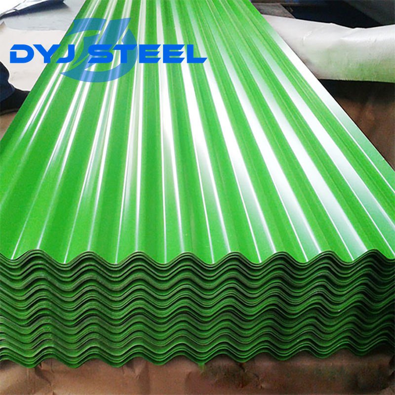 Hot Sale Transparent 22 Gauge 14 ft Galvanized Zinc Metal Corrugated gi Steel Roofing Sheets
