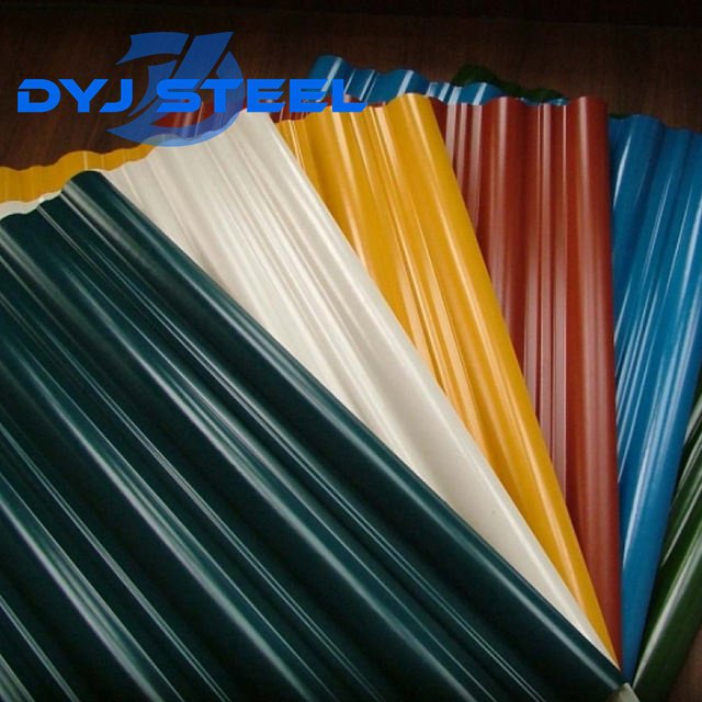 Hot Sale Transparent 22 Gauge 14 ft Galvanized Zinc Metal Corrugated gi Steel Roofing Sheets