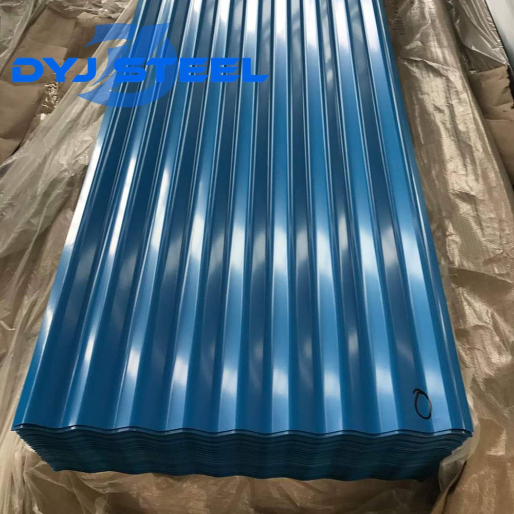 Hot Sale Transparent 22 Gauge 14 ft Galvanized Zinc Metal Corrugated gi Steel Roofing Sheets