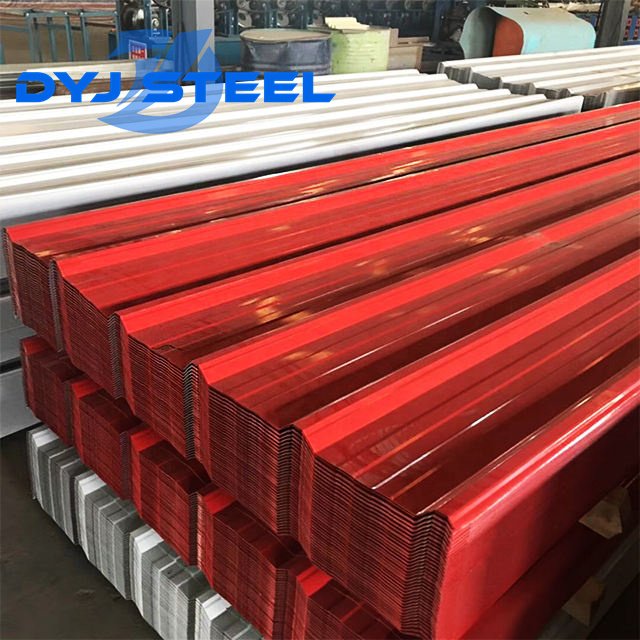Hot Sale Transparent 22 Gauge 14 ft Galvanized Zinc Metal Corrugated gi Steel Roofing Sheets