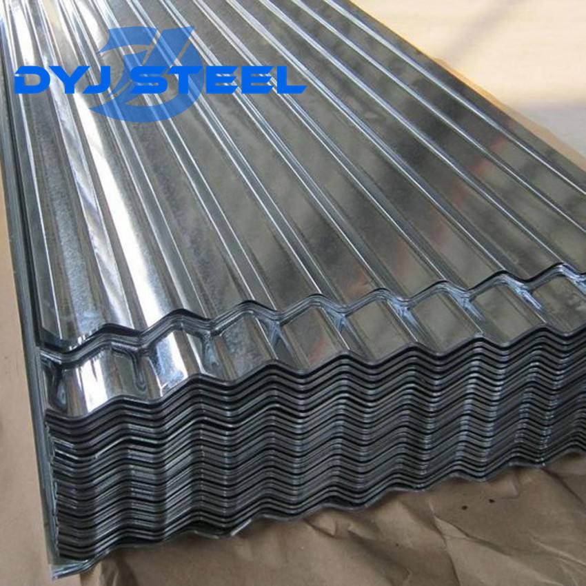 Hot Sale Transparent 22 Gauge 14 ft Galvanized Zinc Metal Corrugated gi Steel Roofing Sheets
