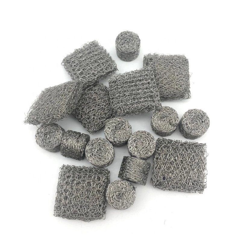 Stainless steel compressed mesh filter air damper filter