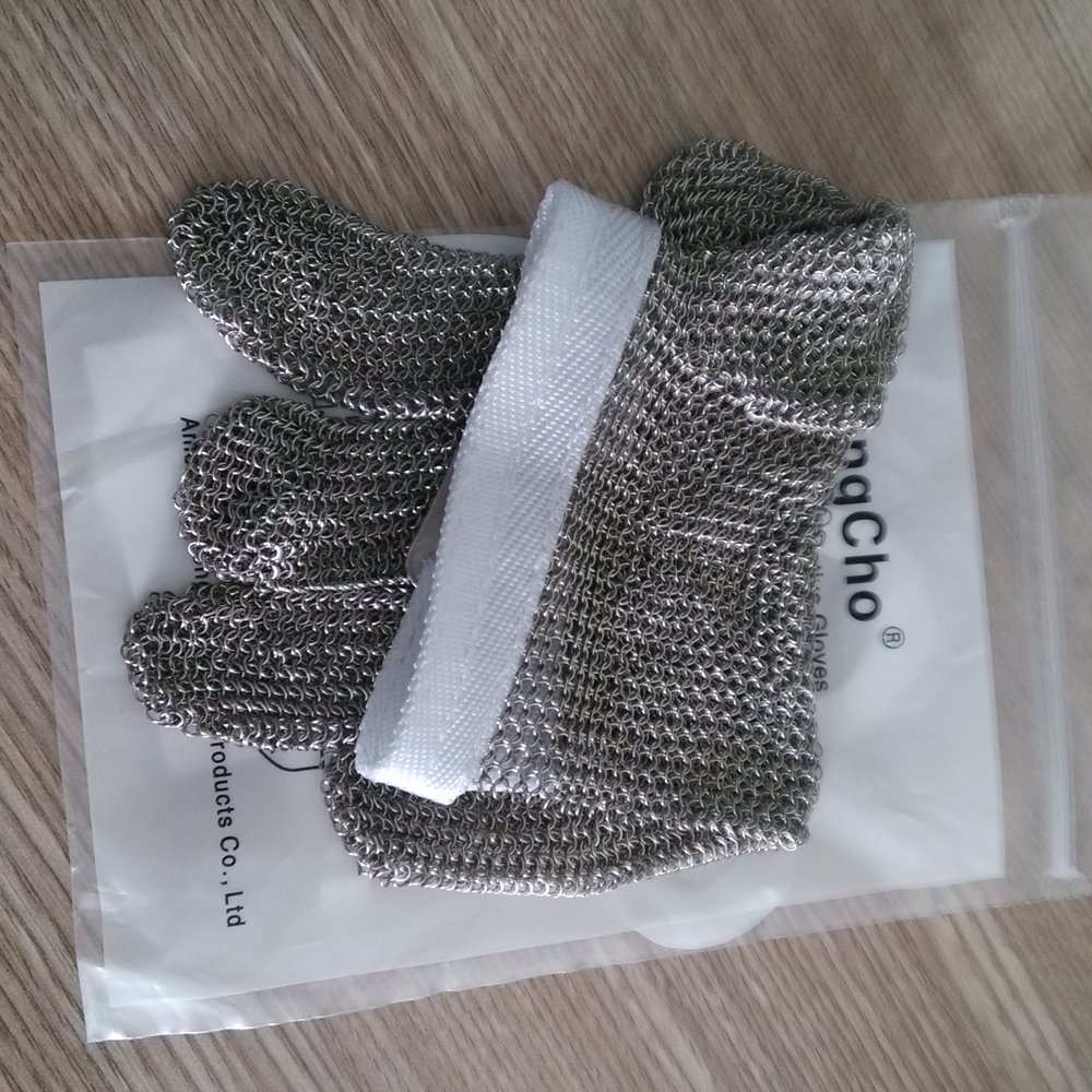 Butcher Protection Stainless Steel Chain Mail Gloves