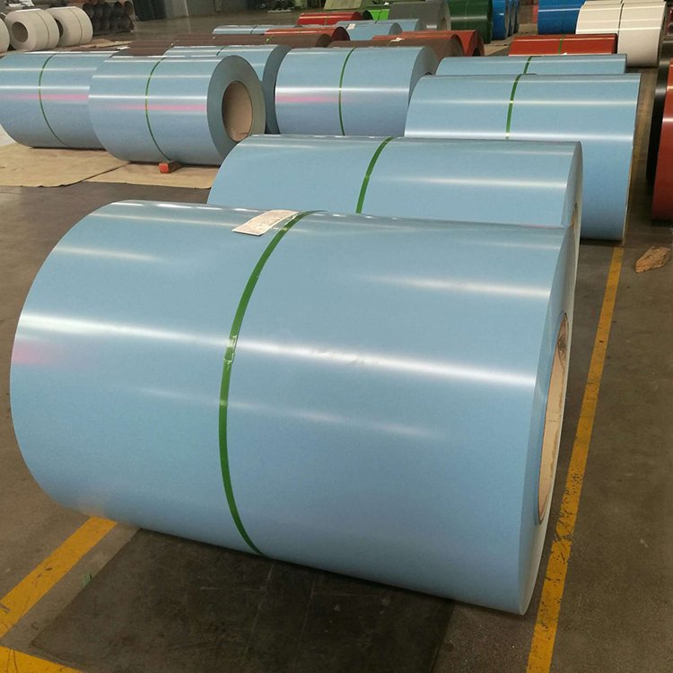 ppgi white color code 9016 prepainted galvanized steel coil 0.4mm ppgl in steel coils color coated steel PPGI