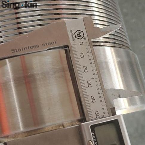 0.5mm 0.75mm 1mm stainless steel wedge wire screen waste water well screen