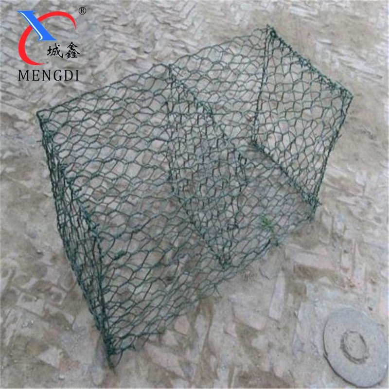 China cheapest pvc coated gabion box Steel Wire Architectural Gabion basket