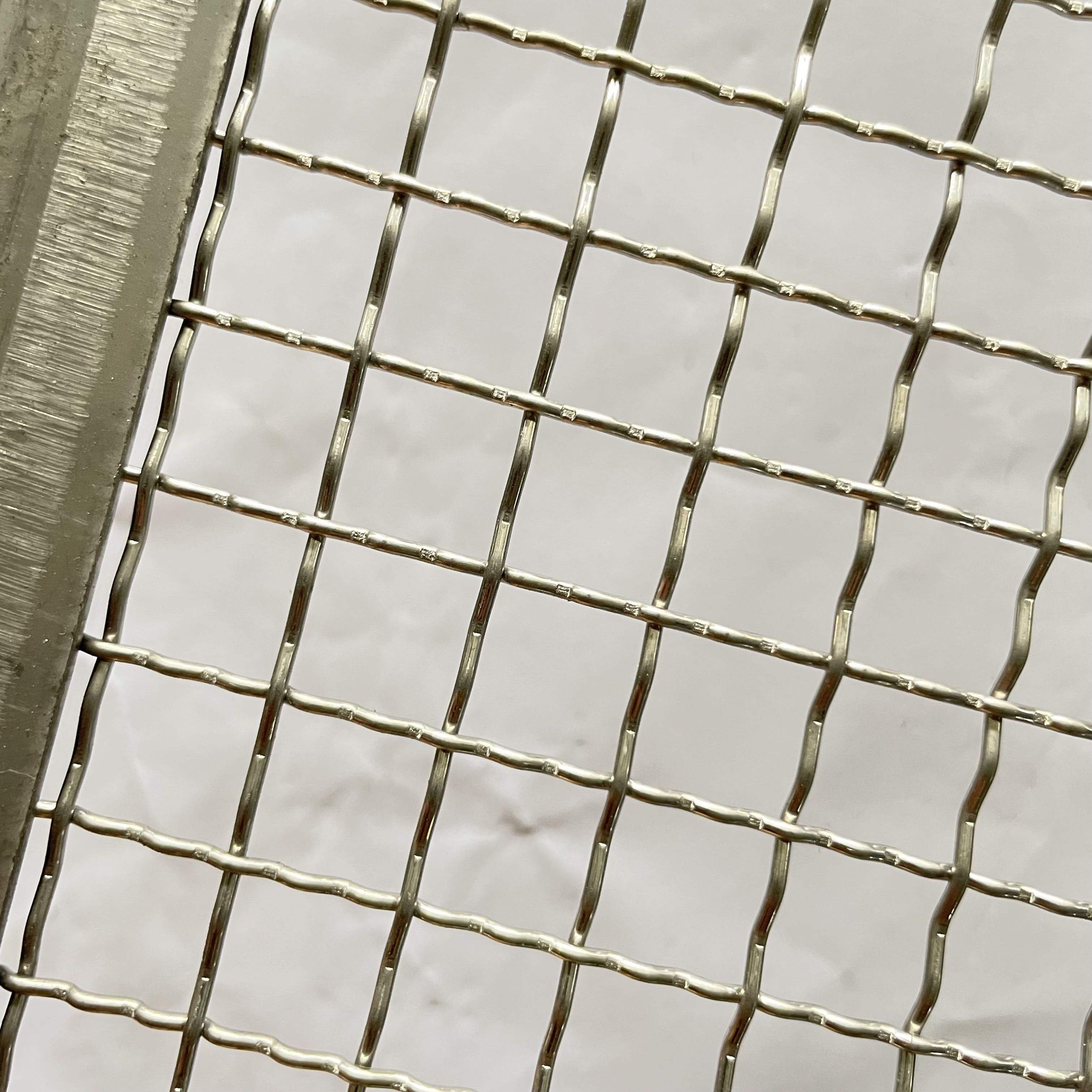 Stainless Steel Woven Wire Mesh, 304 Metal Screen Mesh Roll, 20 Mesh Wire Mesh Window Screen Mesh for Wall, Hole, Garden