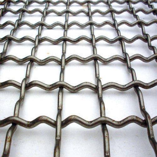 China supplier customizable embossed net decorative wire mesh woven wire mesh woven stainless steel crimped wire mesh