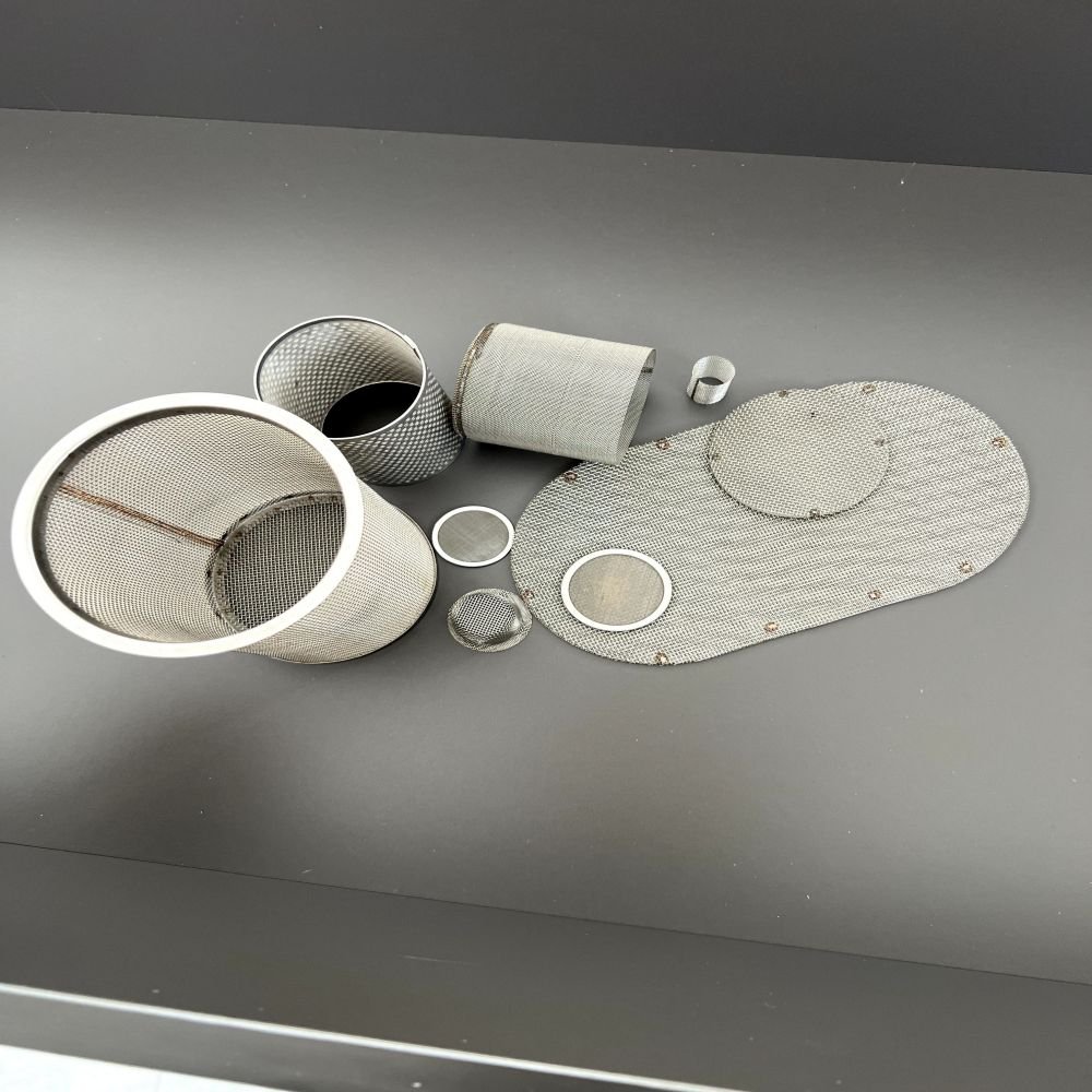 Stainless steel wire mesh filter/round filter