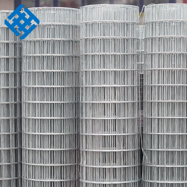 Factory Supply Price for 1/2'' Hole Size and Weight Hot Dipped Galvanized Welded Wire Mesh Protecting Mesh Plain Weave 0.5m-1.8m