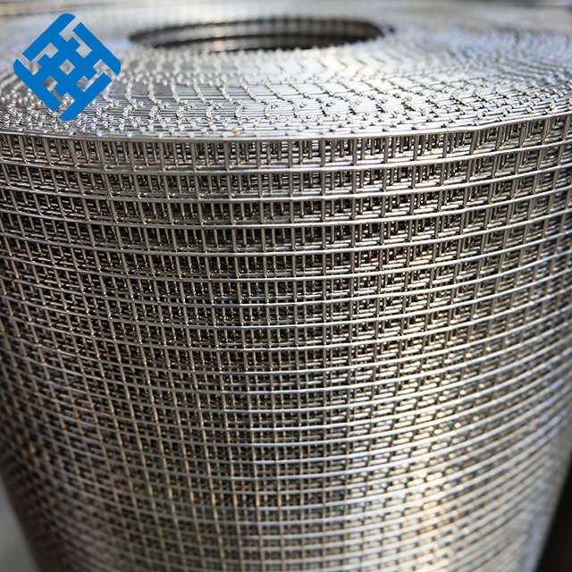 Factory Supply Price for 1/2'' Hole Size and Weight Hot Dipped Galvanized Welded Wire Mesh Protecting Mesh Plain Weave 0.5m-1.8m