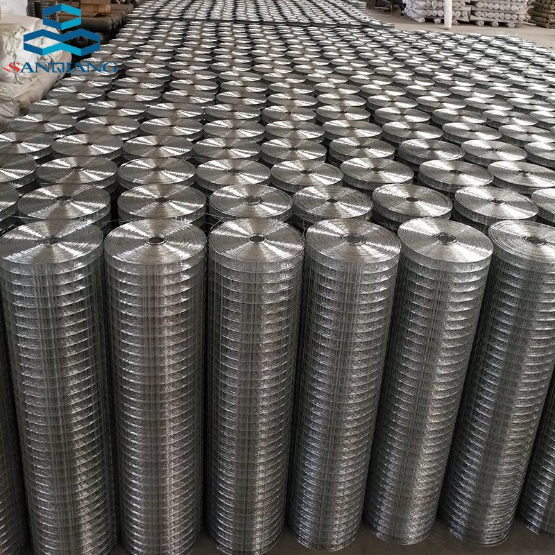 Wholesale 1 inch 2*2 galvanized welded wire mesh roll for sale