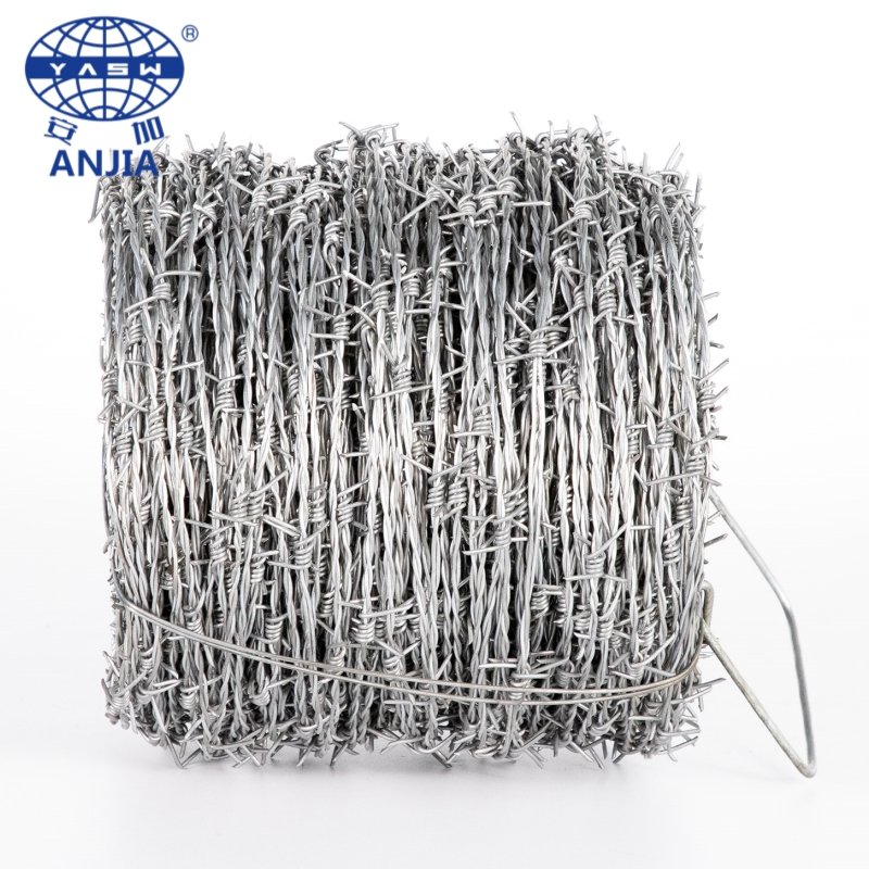 High quality 275m 500m barb wire galvanized barbed wire for livestock fencing