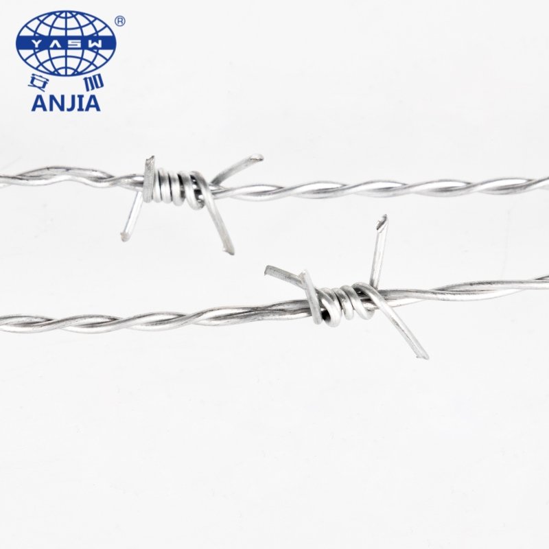 High quality 275m 500m barb wire galvanized barbed wire for livestock fencing