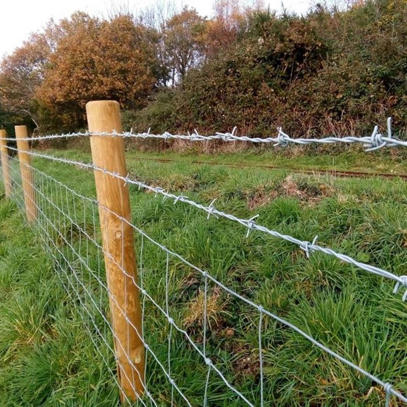 High quality 275m 500m barb wire galvanized barbed wire for livestock fencing