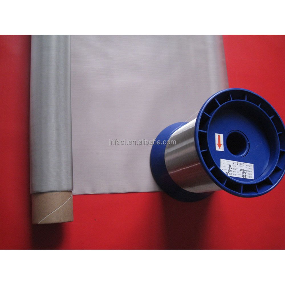 1 5 10 20 25 40 50 60 65 70 75 100 110 120 150 160 200 Micron Metal Woven Screen Stainless Steel Wire Mesh