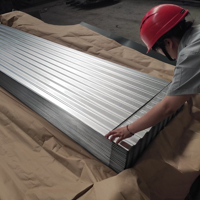Zinc Aluzinc Coating Galvalume Hot Dipped Corrugated Roofing Steel Sheet Price Aluminum Customization Steel Plate Coated China