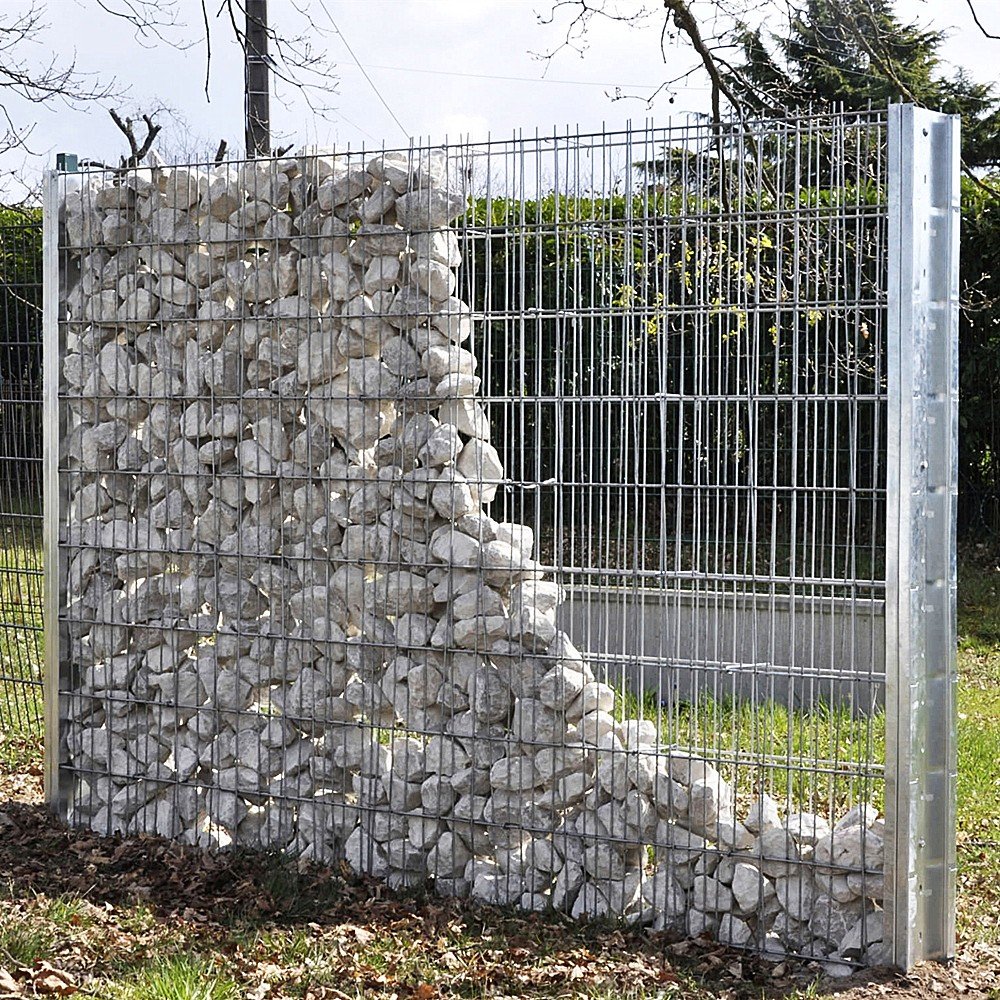 Industry Supplier Woven Iron Wire Gabion Mesh Basket Retaining Wall Design With Stone Filled Gabion For Sale