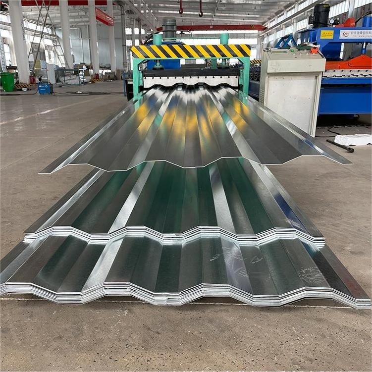Zinc coated iron metal corrugated steel roofing sheet color coated PPGI steel roofing sheet