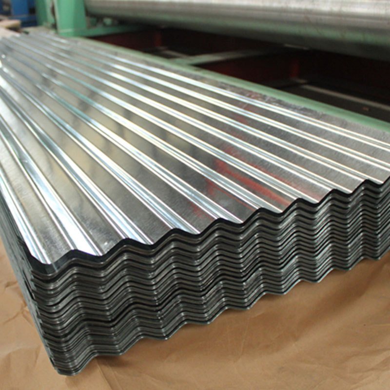 China Greater life expectancy Corrugated Galvanized Zinc Roof Sheets / Iron Steel Tin Roof