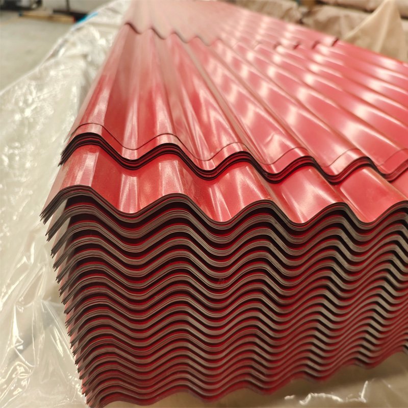 Hot Products PPGI Steel Coil Galvanized Color Coated Corrugated Board For Roof construction