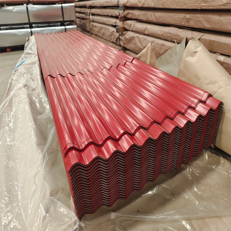 Hot Products PPGI Steel Coil Galvanized Color Coated Corrugated Board For Roof construction