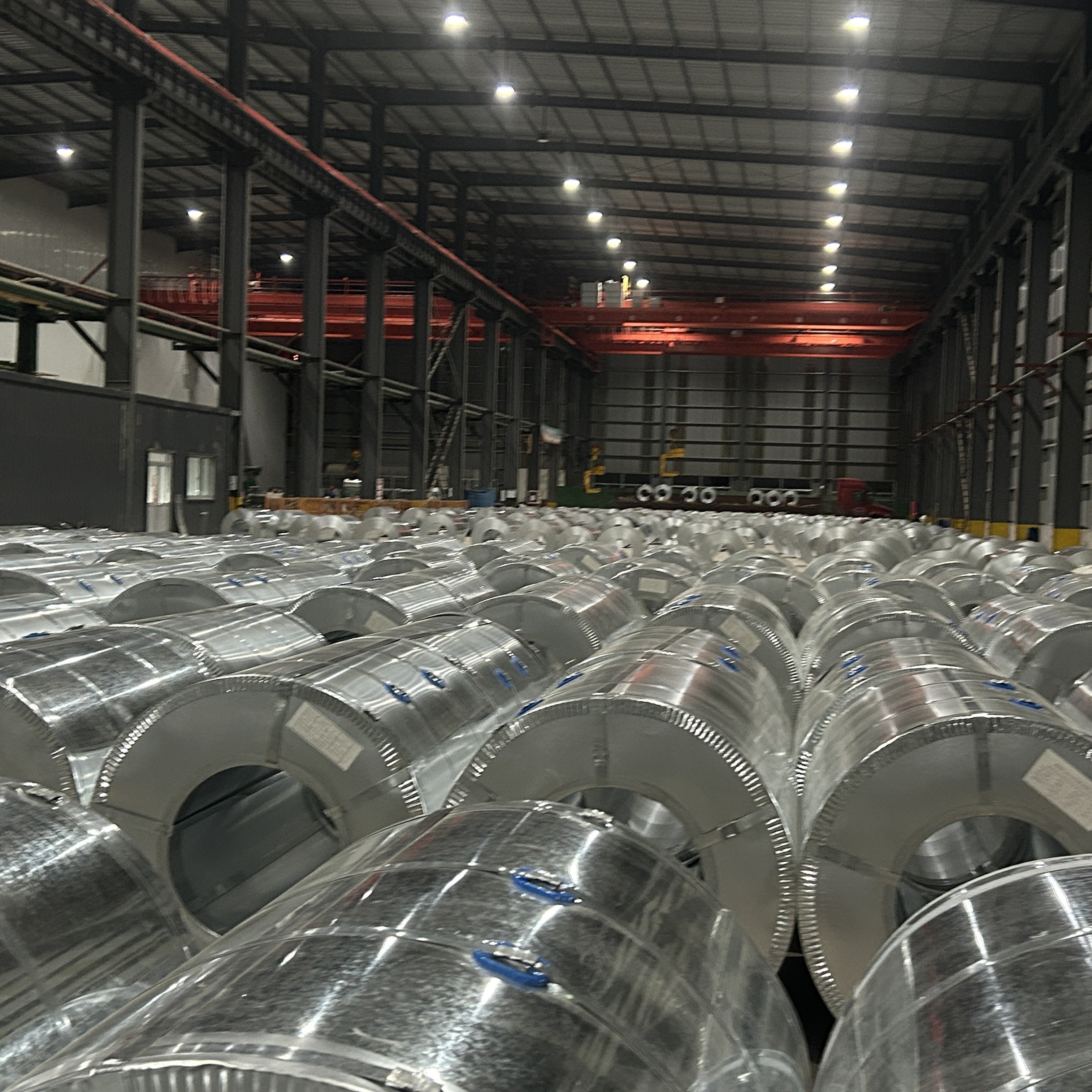 galvanized Q235 Flower Galvan Zinc GI Coil steel sheet Price Hot-dip galvanized steel Coil