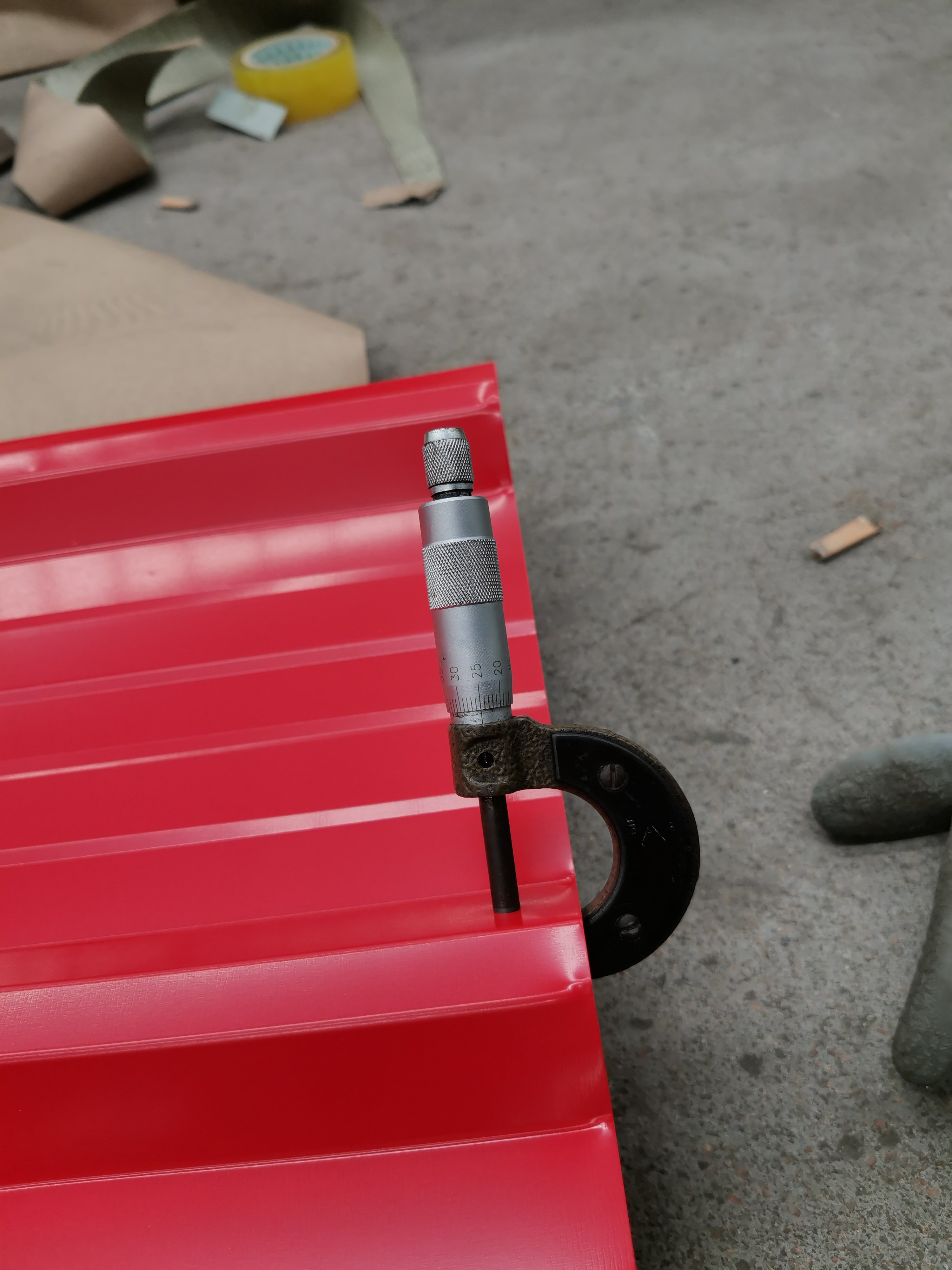ral 5012 dx51d dx52d 0.3mm 0.4mm color coated aluminium ppgi roofing sheet corrugated ppgi roofing sheets