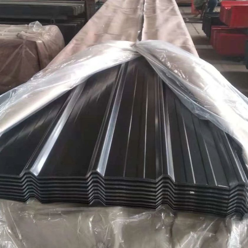 Zinc Corrugated Sheet Color Coated Galvanized Corrugated Steel Sheet Roofing Sheet Color Coated Plate