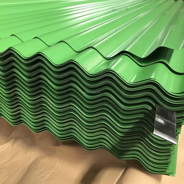 Steel Sheet Iron Roofing Gi Corrugated Metal Coated Galvanized Roof High-strength Steel Plate corrugated steel roofing sheet