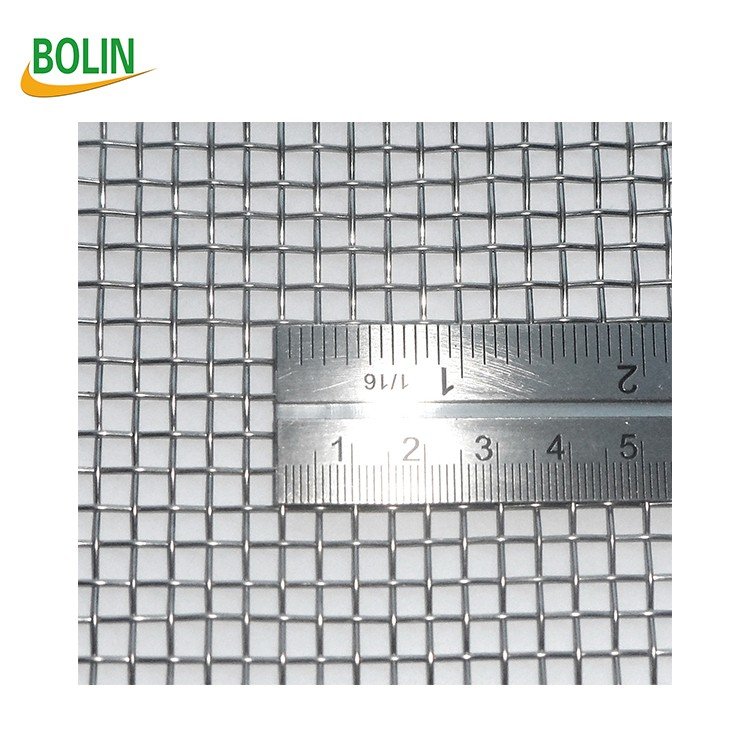 20 30 40 50 100 150 micron AISI 202 304 316 316L Stainless Steel Plain Woven Wire Net Mesh Screen Filter Cloth