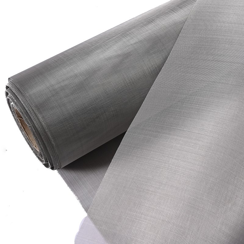 Screening Corrosion Resistance Wire Mesh Woven Stainless Steel Silver Plain Weave 20 200 500 Mesh