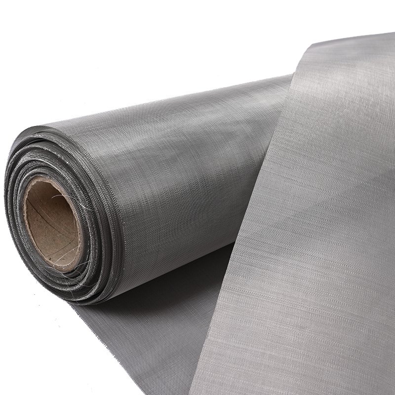 Screening Corrosion Resistance Wire Mesh Woven Stainless Steel Silver Plain Weave 20 200 500 Mesh