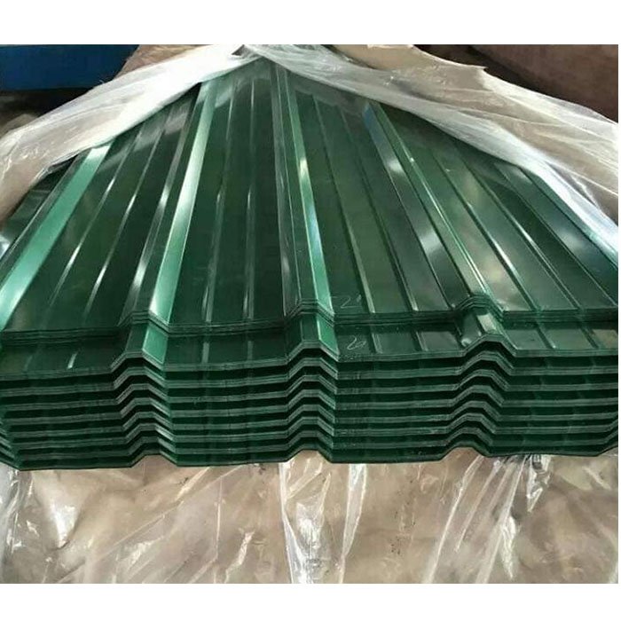 Color Coated PPGI Ral 9012 Hot Rolled Steel Plate Corrugated Prepainted Galvanized Steel Roofing Sheet