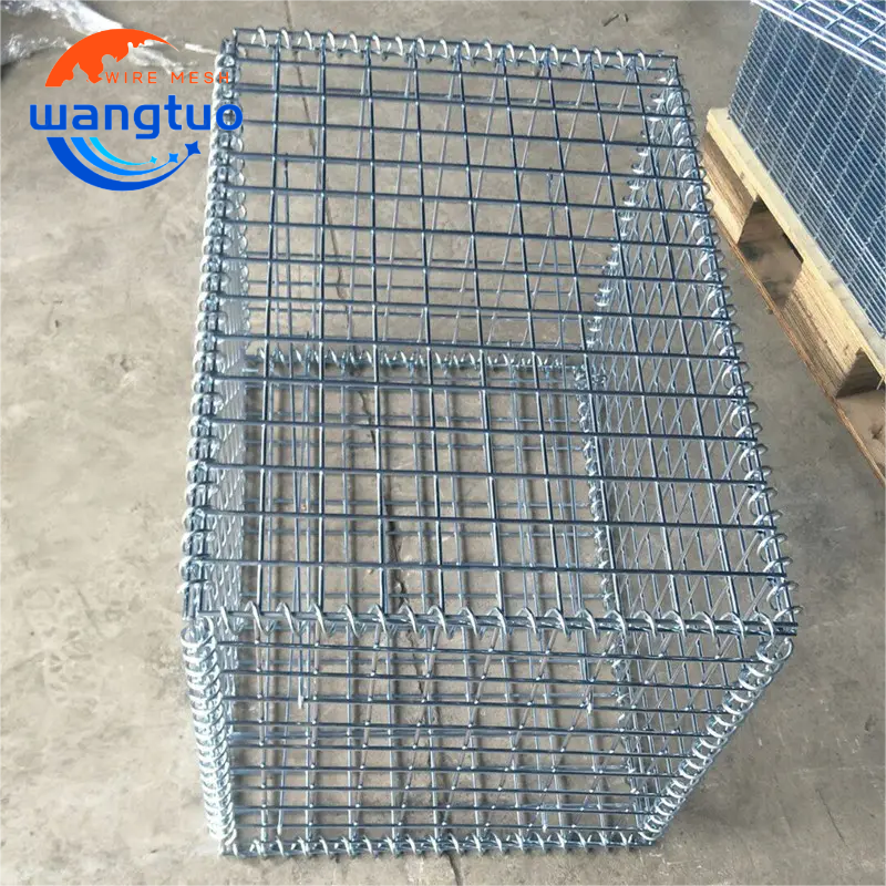 Hot Dipped Galvanized PVC Welded Steel Wire Mesh Gabion Cage Box Easy Installation Fencing Trellis & Gates Wholesale Price