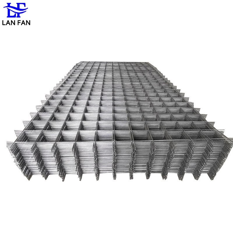 100mm 50mm Galvanized Steel Wire Mesh Black Welded Wire Mesh Panel