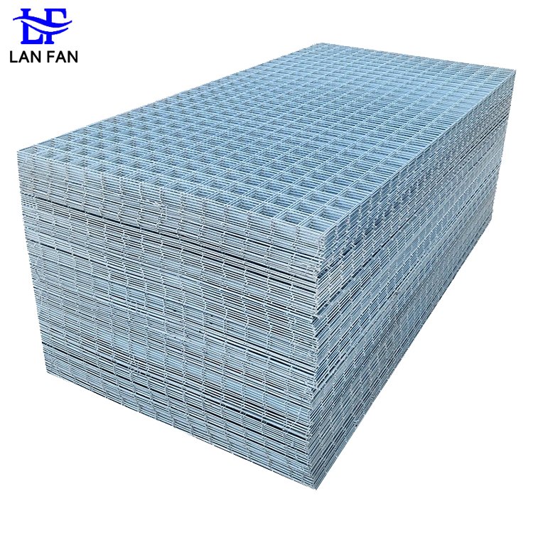 100mm 50mm Galvanized Steel Wire Mesh Black Welded Wire Mesh Panel