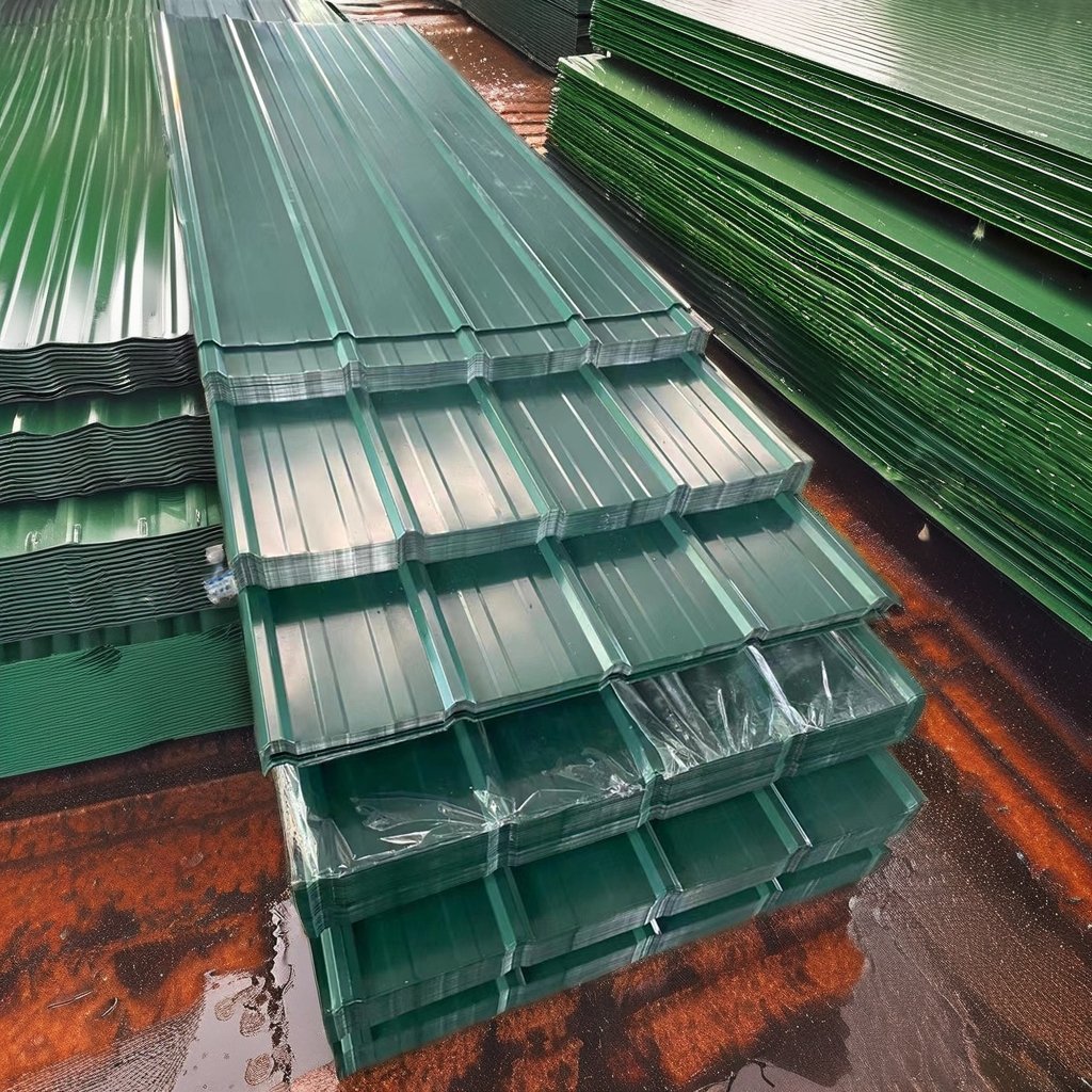 4.0mm Thick Dx51d Galvanized Steel Sheet Corrugated Roofing Sheets with Cutting Welding Bending Services HS Code Included