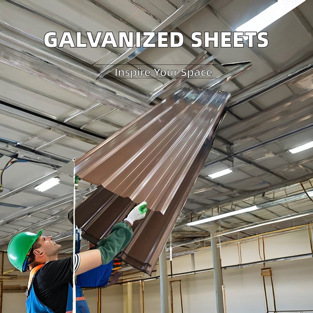 4.0mm Thick Dx51d Galvanized Steel Sheet Corrugated Roofing Sheets with Cutting Welding Bending Services HS Code Included