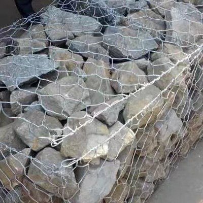 Landscape Decoration Product Type Steel Wire Mesh Cage Net Outdoor Ornamental Stone Cage Net