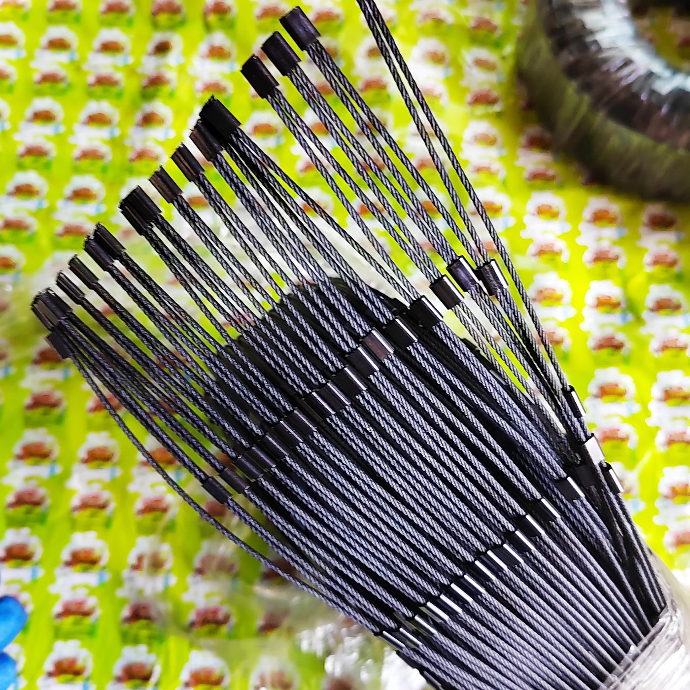 304 Stainless Steel Wire Rope Animal Cages Cheap Price Zoo Mesh Interwoven Ferrule Type Woven Plain Weave Cutting Included