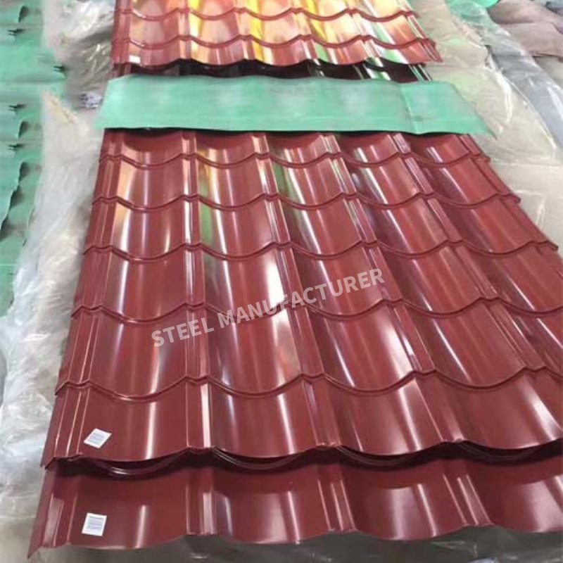 color coated corrugated steel roofing sheet/zinc aluminum roofing sheet/metal roof sheet