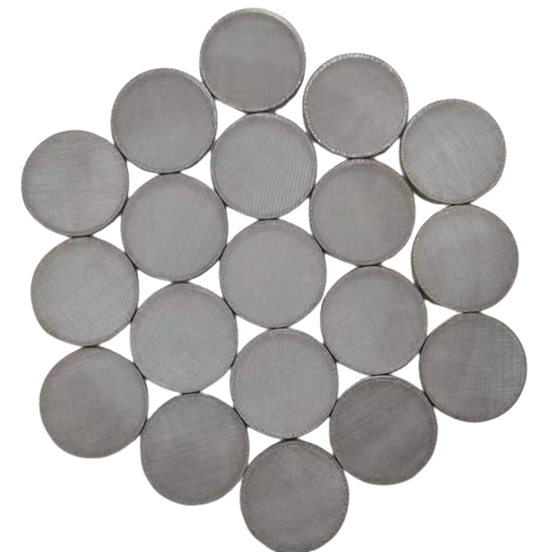 Low price factory source 20 30 60 Mesh Stainless Steel Wire Mesh Screen Filter for Plastic Pelletizer
