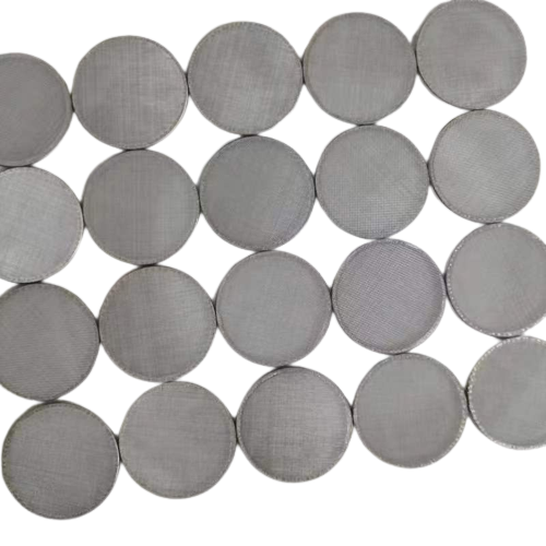Low price factory source 20 30 60 Mesh Stainless Steel Wire Mesh Screen Filter for Plastic Pelletizer