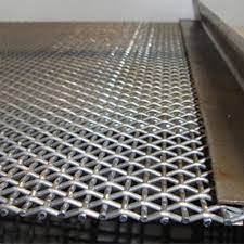 Iron Wire Screen Mesh Or Crimped Wire Mesh Sand Gravel Crusher Hooked Vibrating Wire Mesh