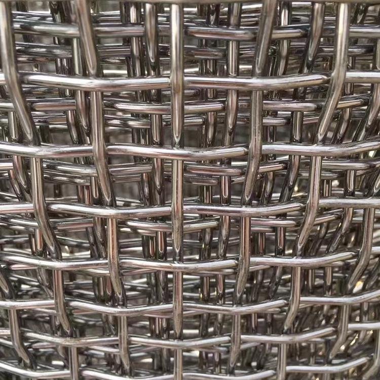 Crimped wire mesh stainless steel filter mesh Extra-Rigid Steel Wire Cloth carbon iron hardware cloth