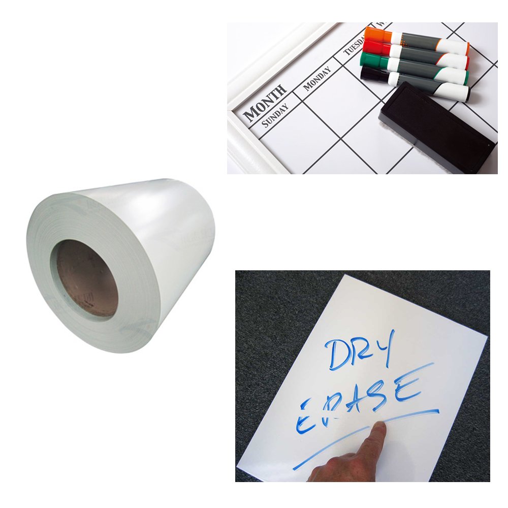 Magnetic surface prepainted galvanized sheets white ppgi steel coils for whiteboard writing board