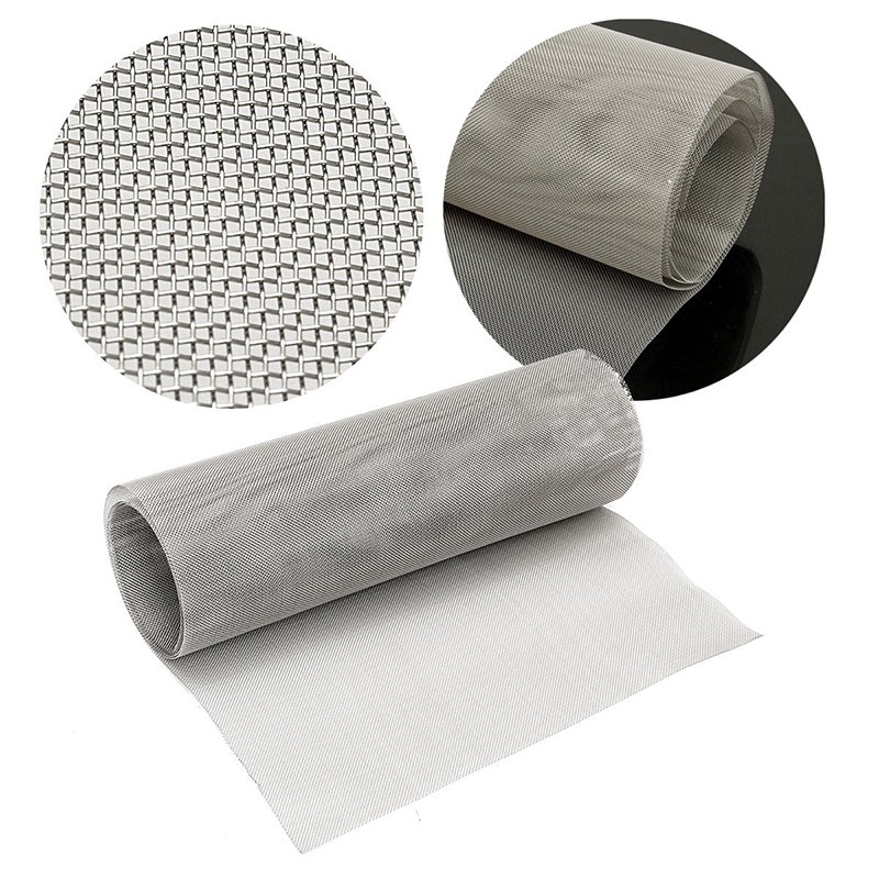 2024 new st 304 Stainless steel plain/twill/Dutch woven wire mesh screen filter mesh Metal Square Wire Netting Woven Mesh